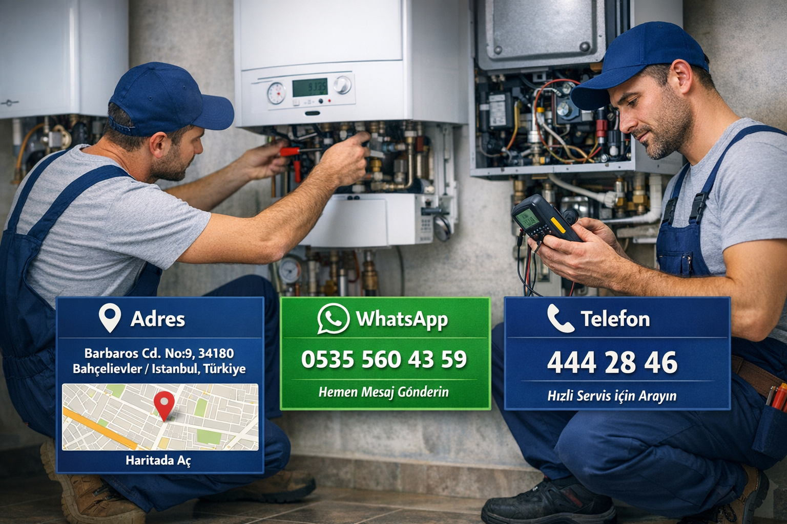 Bahçelievler Kombi Servisi